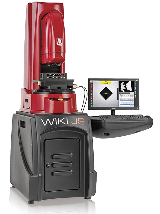 Vickers Knoop hardness tester WIKIJS 1