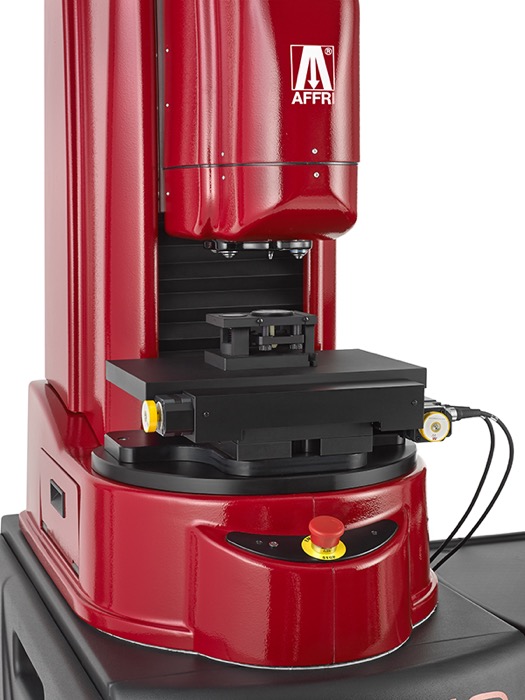 Vickers Knoop hardness tester WIKIJS sampleholder